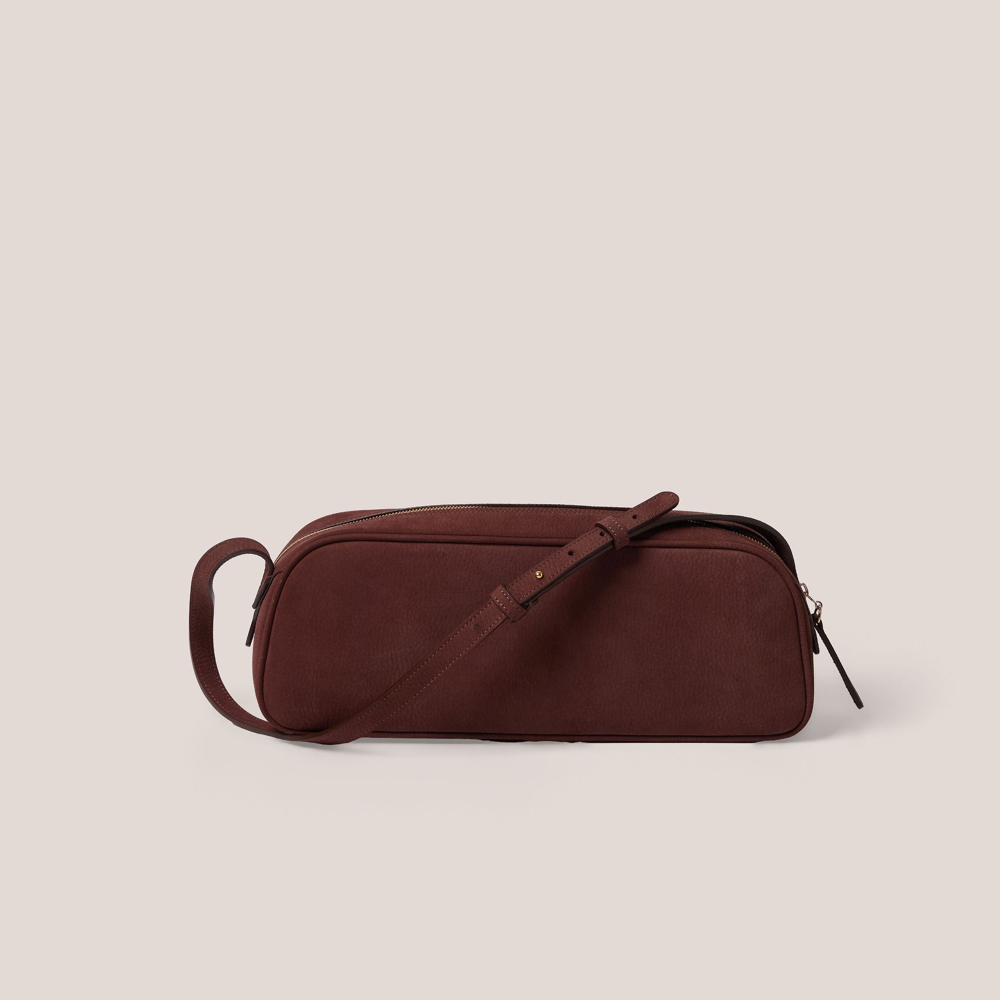 STELLA EAST-WEST BAG NUBUCK
