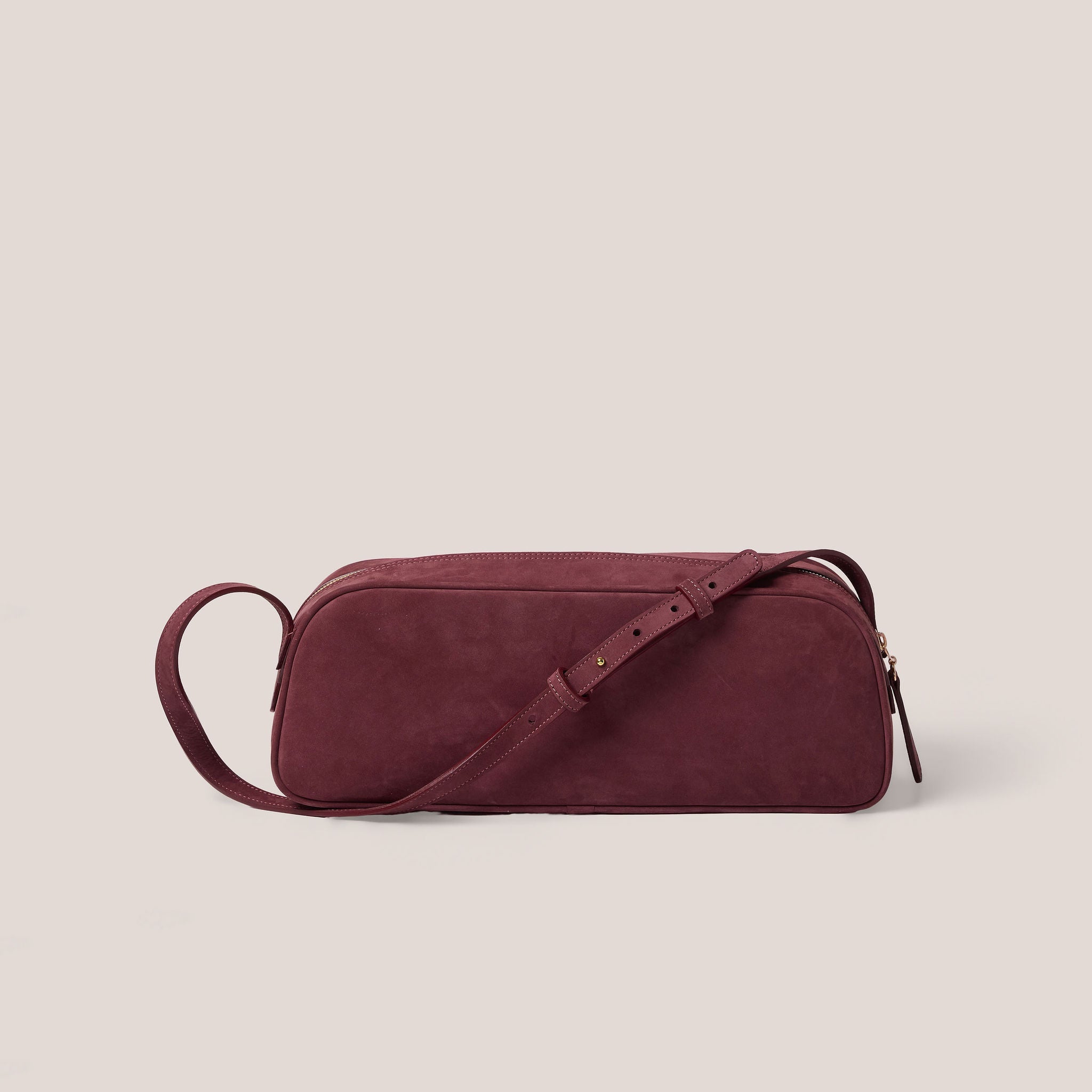 STELLA EAST-WEST BAG NUBUCK