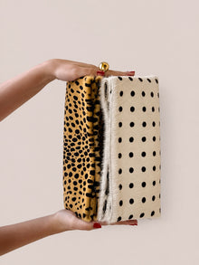 LUNA CLUTCH CHEETAH
