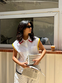 LUNA CLUTCH POLKADOT