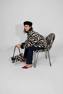 TER EAST-WEST BAG ZEBRA