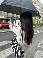TER EAST-WEST BAG ZEBRA