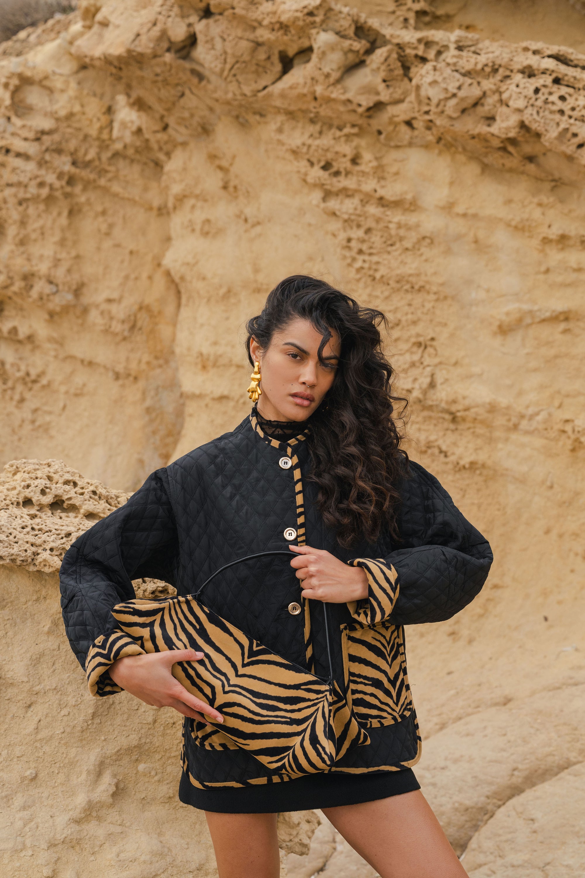 AMBER FOLD BAG - CABĀ x Jessica K