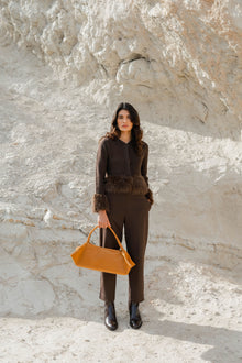 AMBER FOLD BAG SUEDE