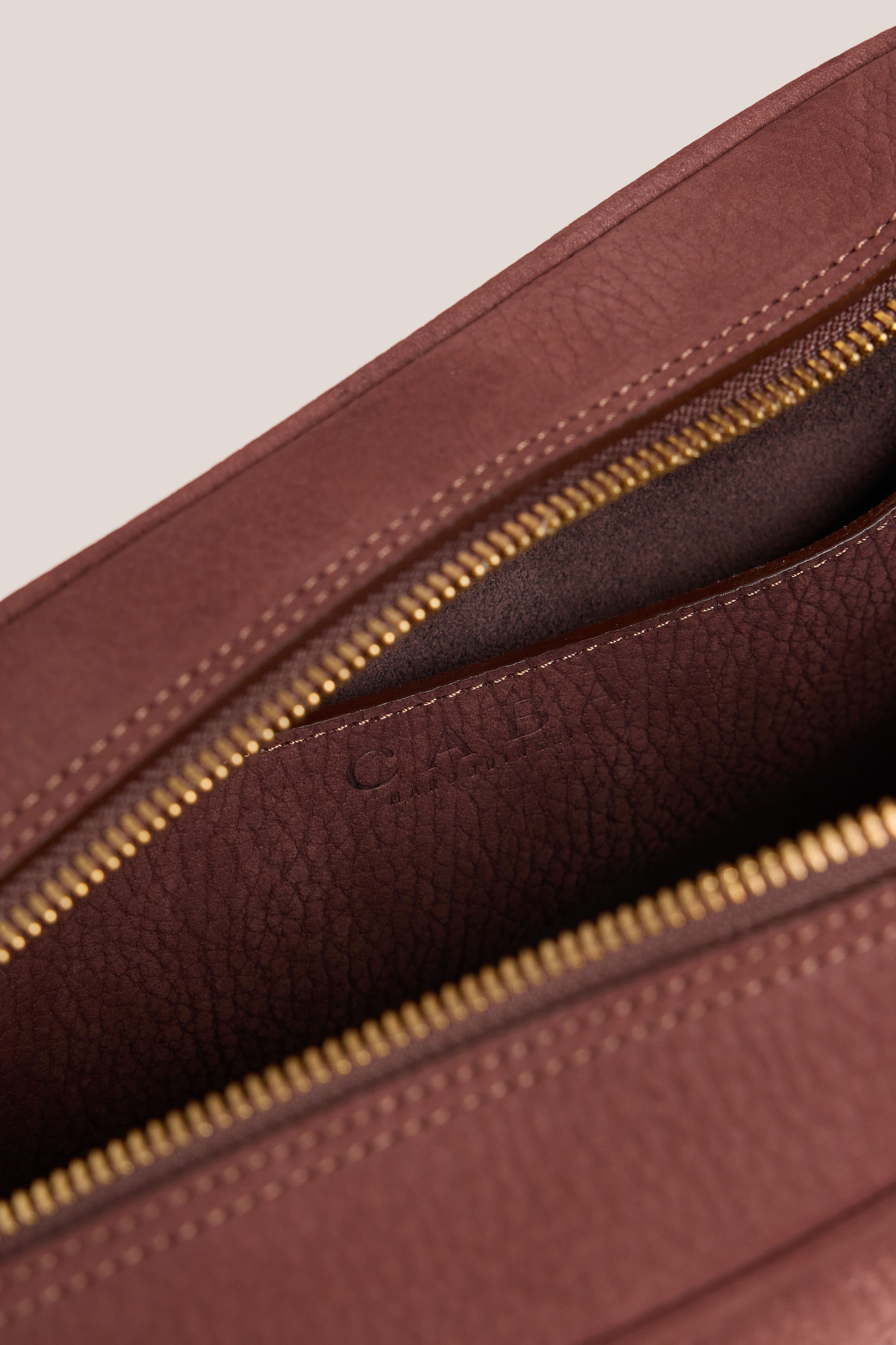 STELLA EAST-WEST BAG NUBUCK