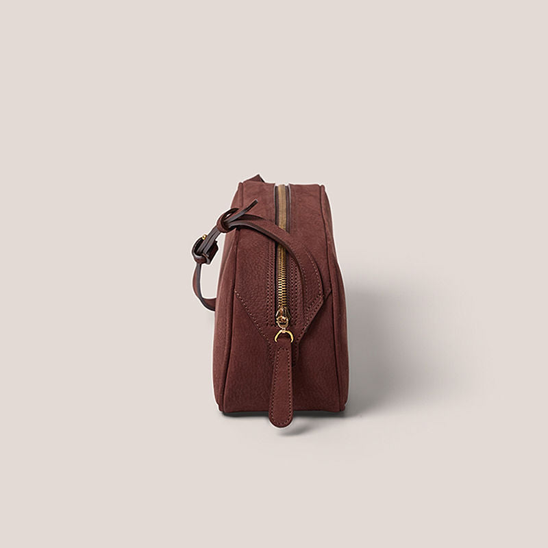 STELLA EAST-WEST BAG NUBUCK