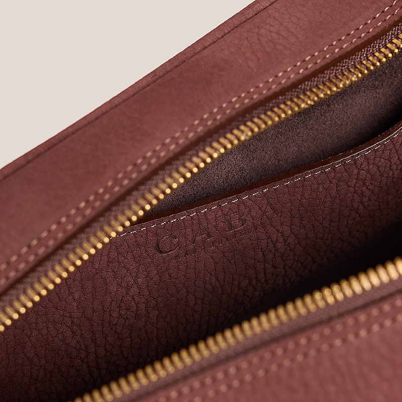 STELLA EAST-WEST BAG NUBUCK