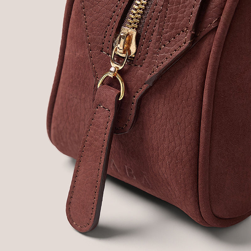 STELLA EAST-WEST BAG NUBUCK