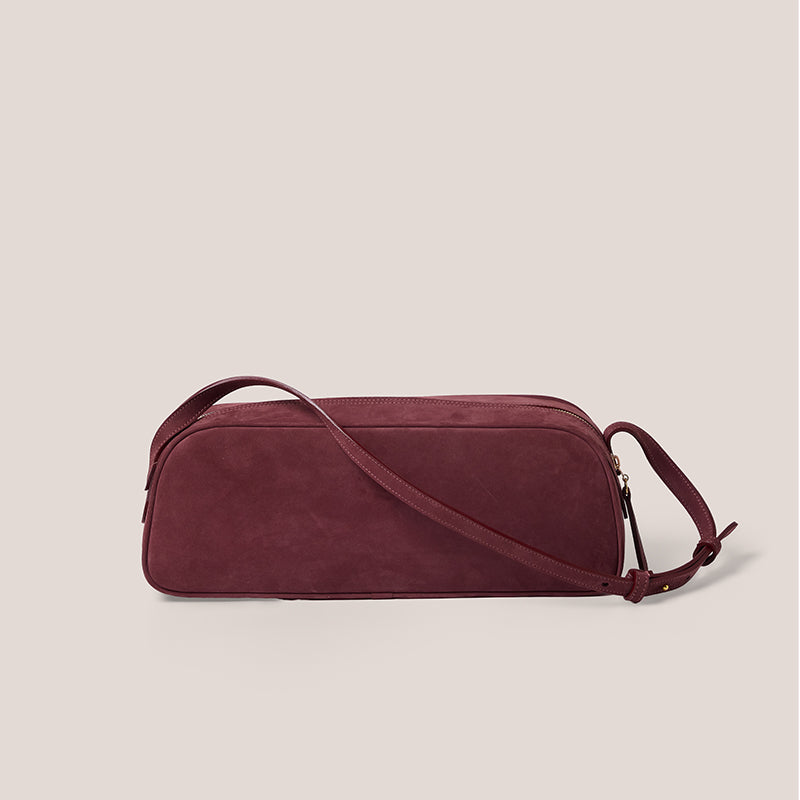 STELLA EAST-WEST BAG NUBUCK