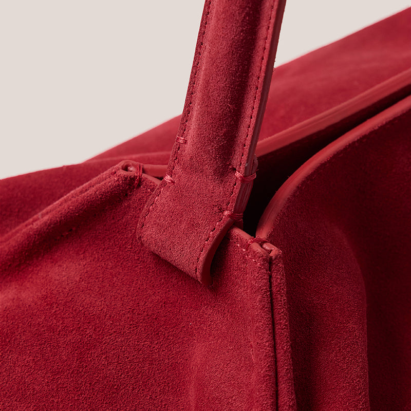 AMBER FOLD BAG SUEDE