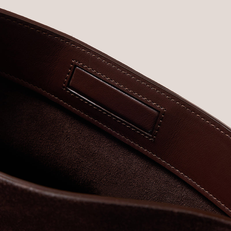 AMBER FOLD BAG SUEDE