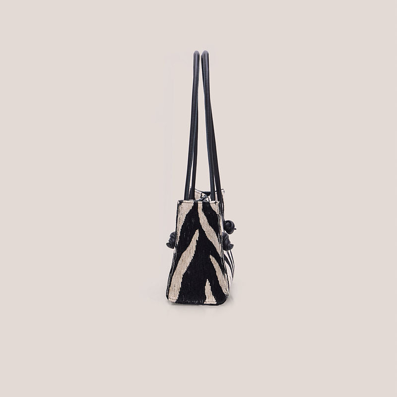 TER EAST-WEST BAG ZEBRA
