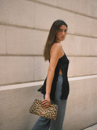LUNA CLUTCH CHEETAH
