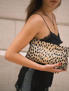 LUNA CLUTCH CHEETAH